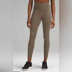 Lululemon Wonder train HR 25 inch in nomad color